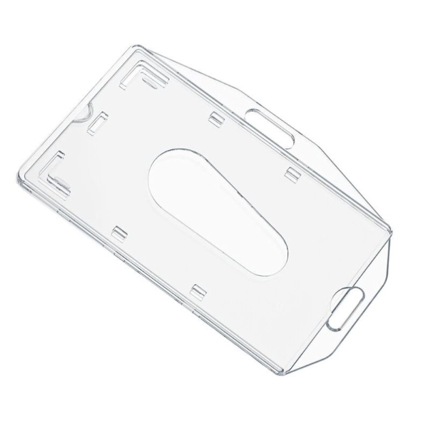 Kuva ID Badge/Badge Holder. Enclosed card holder / carrying case rigid plastic (horizontal/landscape or vertical/portrait). 60270271 (DE,SE,NO,FI,RO,PL)